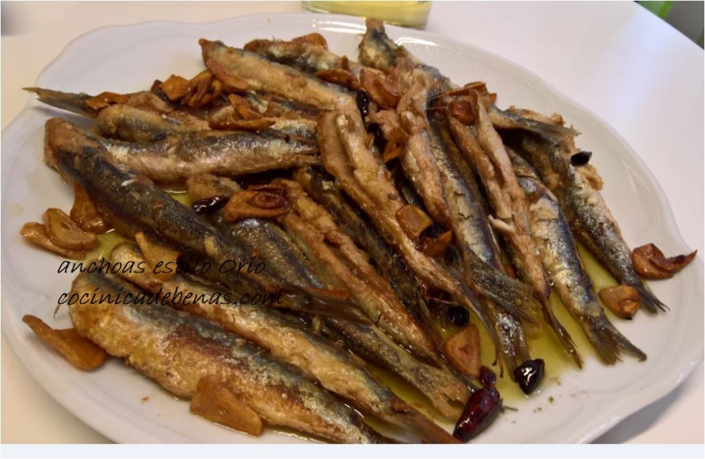 Anchoas estilo Orio – Cocinica de Benás